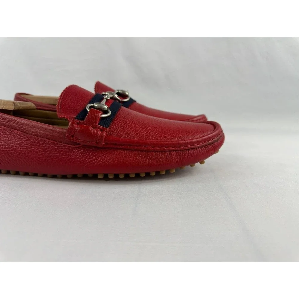 Gucci red leather